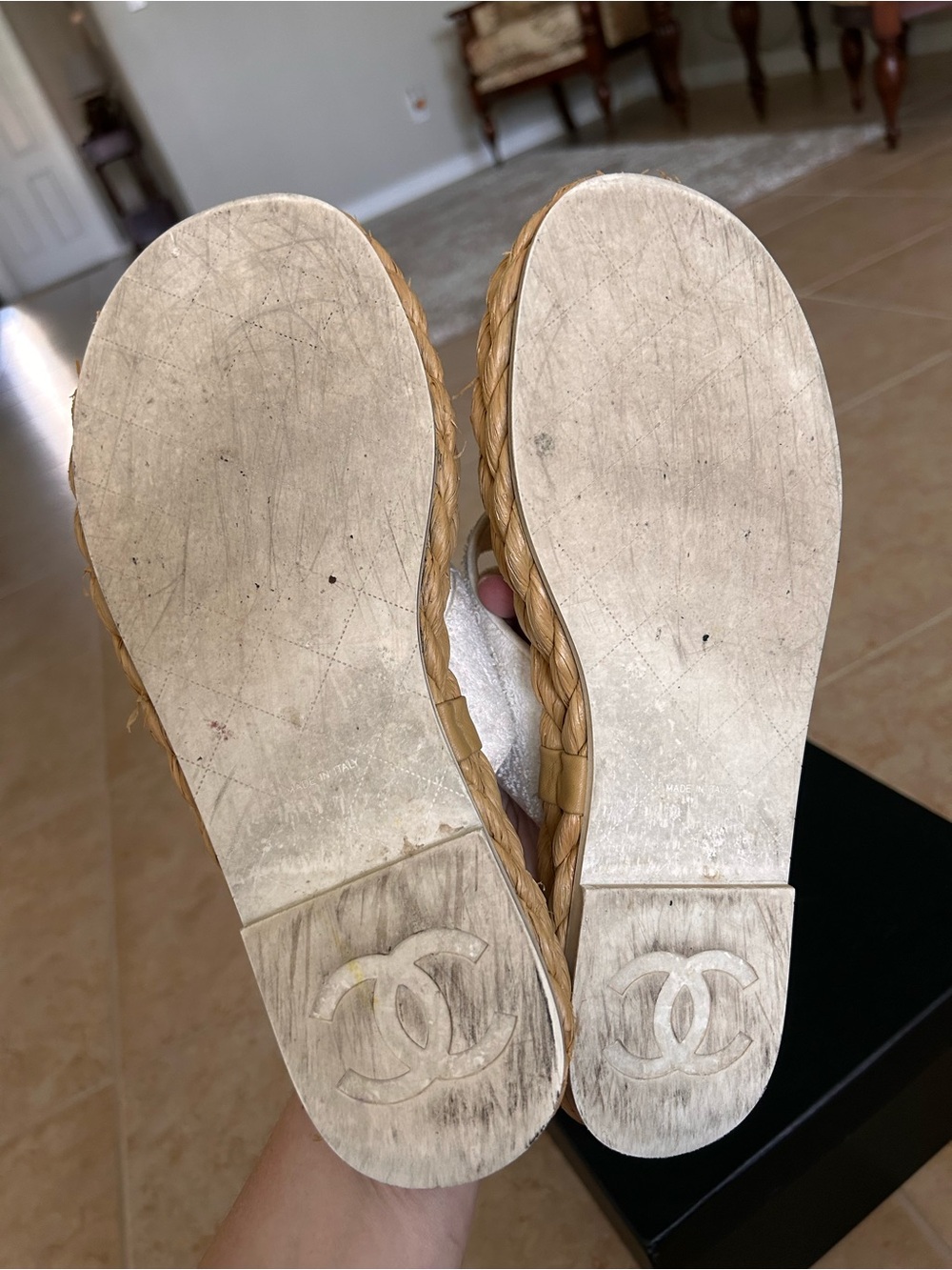 Authentic Chanel Sandals - Picture 5 of 8